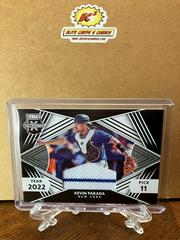 Kevin Parada #FRM-KP Baseball Cards 2022 Panini Elite Extra Edition First Round Materials Prices