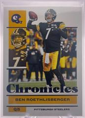 Ben Roethlisberger Football Cards 2021 Panini Chronicles Prices