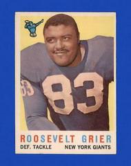 Roosevelt Grier Football Cards 1959 Topps Prices