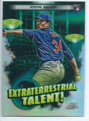 Kodai Senga Baseball Cards 2023 Topps Cosmic Chrome Extraterrestrial Talent Prices