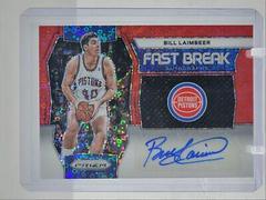 Bill Laimbeer [Red] Basketball Cards 2023 Panini Prizm Fast Break Autograph Prices