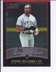 Bernie Williams #3 Baseball Cards 2001 Bowman Chrome Prices