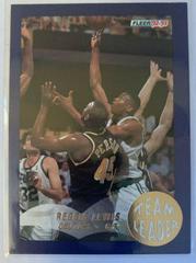 Reggie Lewis Basketball Cards 1992 Fleer Team Leaders Prices