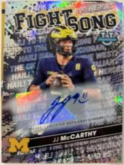 JJ McCarthy [Autograph] #FS-16 Football Cards 2022 Bowman's Best University Fight Song Prices