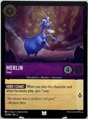 Merlin - Goat [Foil] Lorcana Rise of the Floodborn Prices