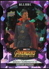 Benedict Cumberbatch as Doctor Strange [Purple Die Cut] #77 Marvel 2022 Allure Prices