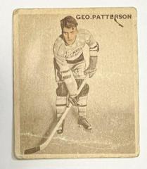 George Patterson #35 Hockey Cards 1933 World Wide Gum Ice Kings Prices