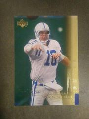 Peyton Manning #63 Football Cards 2000 Upper Deck Gold Reserve Prices