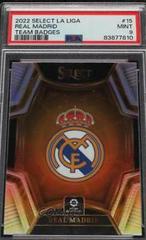 Real Madrid #15 Soccer Cards 2022 Panini Select La Liga Team Badges Prices