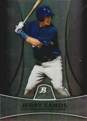 Jerry Sands [Purple Refractor] #PP1 Baseball Cards 2010 Bowman Platinum Prospects Prices