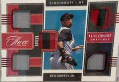 Ken Griffey Jr [Red] #FCS-JR Baseball Cards 2022 Panini Three and Two Full Count Swatches Prices