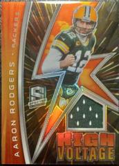 Aaron Rodgers [Hyper] #HV-ARO Football Cards 2022 Panini Spectra High Voltage Prices