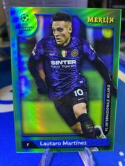 Lautaro Martinez [Neon Green Refractor] Soccer Cards 2021 Topps Chrome UEFA Champions League Prices