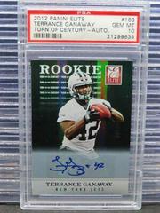 Terrance Ganaway [Turn of the Century Autograph] #183 Football Cards 2012 Panini Elite Prices