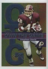 Stephen Davis Football Cards 2002 Topps Chrome Own the Game Prices