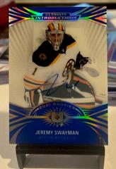 Jeremy Swayman [Showcase] #UI-97 Hockey Cards 2021 Ultimate Collection Introductions Autographs Prices