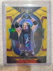 AJ Styles [Gold] #16 Wrestling Cards 2023 Panini Select WWE Prices
