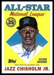 Jazz Chisholm Jr. Baseball Cards 2023 Topps Update 1988 All Stars Autographs Prices