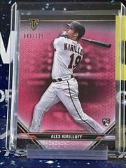Alex Kirilloff [Tourmaline] #49 Baseball Cards 2021 Topps Triple Threads Prices