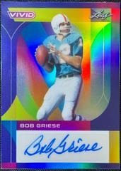 Bob Griese #BA-BG1 Football Cards 2023 Leaf Vivid Autographs Prices