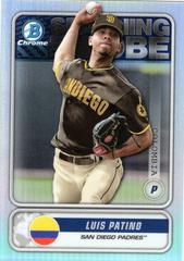 Luis Patino #STG-LP Baseball Cards 2020 Bowman Chrome Spanning the Globe Prices