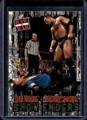 The Rock, Undertaker #85 Wrestling Cards 2001 Fleer WWF Raw Is War Prices