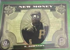 Termarr Johnson [Green] #NM-14 Baseball Cards 2023 Bowman Platinum New Money Prices