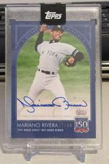 Mariano Rivera [Autograph Blue] #118A Baseball Cards 2019 Topps 150 Years of Baseball Prices