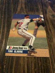 Tom Glavine #14 Baseball Cards 1993 Jimmy Dean Prices
