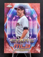 Shane Bieber [Red] Baseball Cards 2023 Topps Update Stars of MLB Chrome Prices