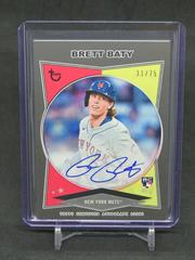 Brett Baty [Black] #AC-BBA Baseball Cards 2023 Topps Brooklyn Collection Autographs Prices