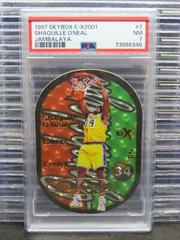 Shaquille O'Neal #7 Basketball Cards 1997 Skybox E X2001 Jambalaya Prices