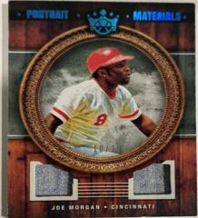Joe Morgan [Blue] Baseball Cards 2022 Panini Diamond Kings Portrait Materials Prices