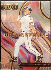 Chipper Jones #SU12 Baseball Cards 2023 Panini Select Unstoppable Prices