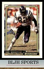 Rod Bernstine #356 Football Cards 1992 Topps Gold Prices