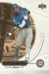 Sammy Sosa #36 Baseball Cards 2001 Upper Deck Ovation Prices