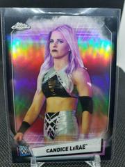 Candice LeRae [Black Refractor] #78 Wrestling Cards 2021 Topps Chrome WWE Prices