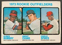 Rookie Outfielders [Bumbry, Evans, Spikes] #614 Baseball Cards 1973 Topps Prices
