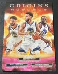Draymond Green, Klay Thompson, Stephen Curry [Pink] #11 Basketball Cards 2022 Panini Origins Nucleus Prices