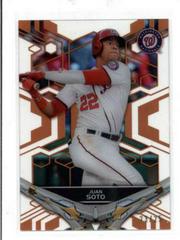 Juan Soto [Orange] Baseball Cards 2019 Topps High Tek Prices