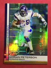 Adrian Peterson [Green Refractor] Football Cards 2009 Topps Finest Prices