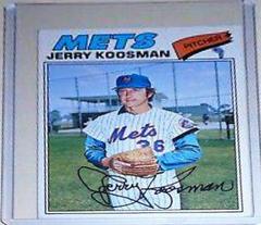 Jerry Koosman #26 Baseball Cards 1977 O Pee Chee Prices