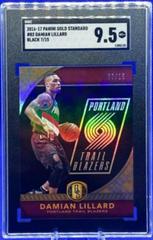 Damian Lillard [Black] #82 Basketball Cards 2016 Panini Gold Standard Prices