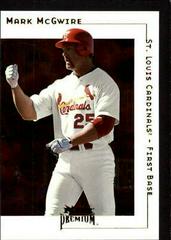 Mark McGwire Baseball Cards 2001 Fleer Premium Prices
