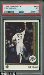 Kirk Gibson Baseball Cards 1989 Upper Deck Prices