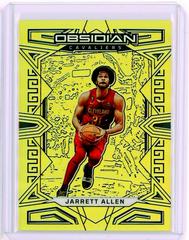 Jarrett Allen [Yellow Flood] #100 Basketball Cards 2022 Panini Obsidian Prices