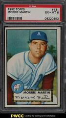 Morrie Martin #131 Baseball Cards 1952 Topps Prices