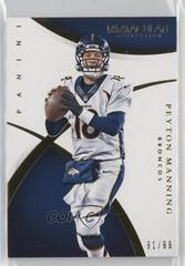 Peyton Manning #18 Football Cards 2015 Panini Immaculate Prices