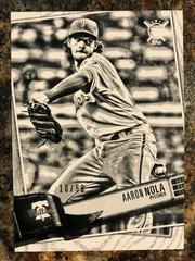 Aaron Nola [Black & White] #47 Baseball Cards 2020 Topps Big League Prices