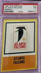 Atlanta Falcons [Insignia] #12 Football Cards 1967 Philadelphia Prices